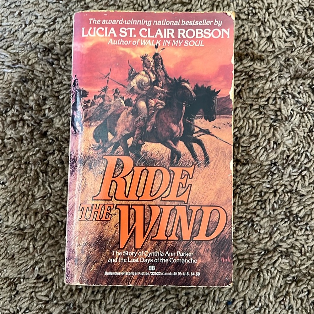 Ride the Wind by Lucia st. Clair Robson